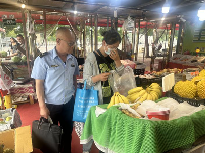 持續(xù)開展農(nóng)殘檢測，筑牢食用農(nóng)產(chǎn)品批發(fā)市場安全防線